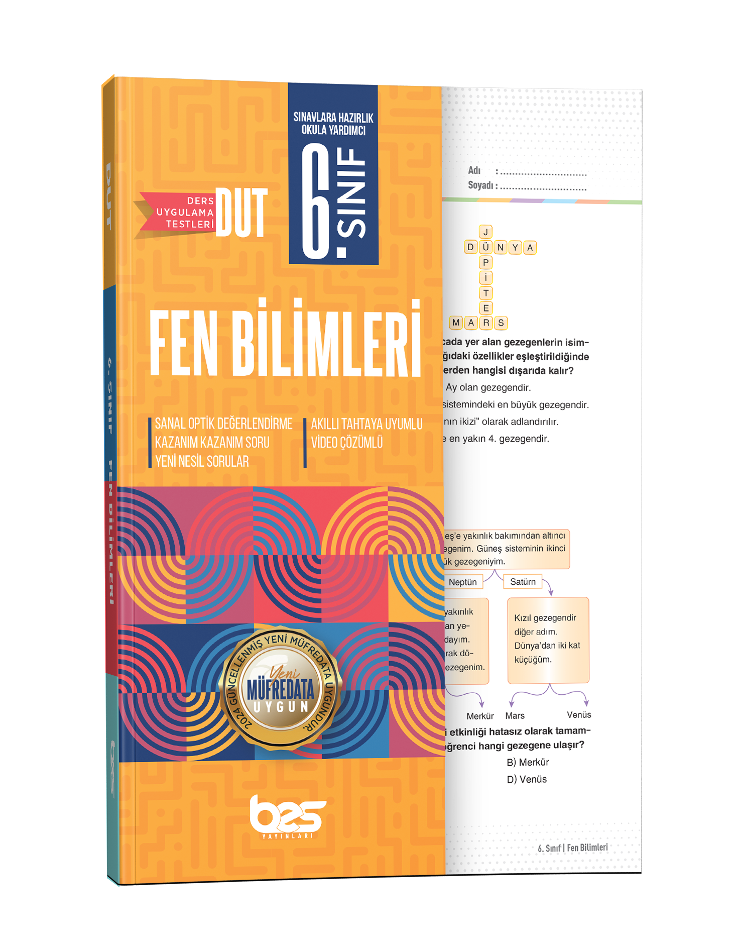 BES DUT 06.SINIF UYGULAMA TESTİ FEN BİLM - 2025-26